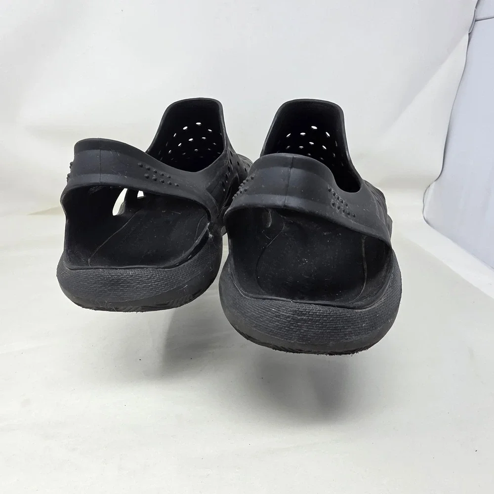 Crocs Swiftwater Wave Sandals Mens 13 Black Excellent Water Shoes Clogs Slip On